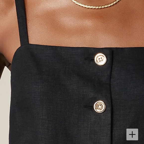 NWT ‘J.Crew Claudia Dress in Linen’ sz Medium - Picture 4 of 8